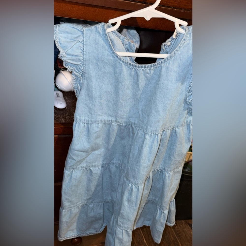 Light Blue Denim Dress